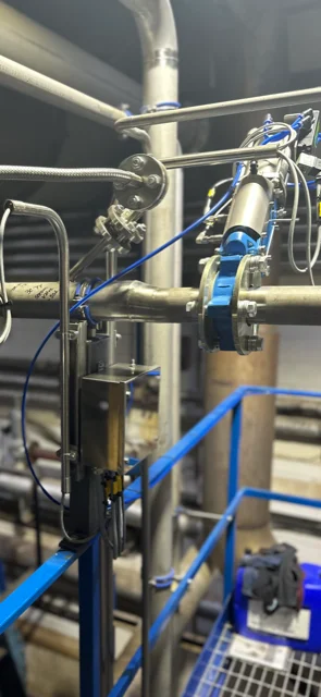 Electrical installation of a new processing line for category 3 material — project photo 14