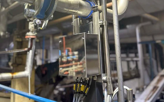 Electrical installation of a new processing line for category 3 material — project photo 16