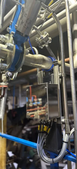 Electrical installation of a new processing line for category 3 material — project photo 15
