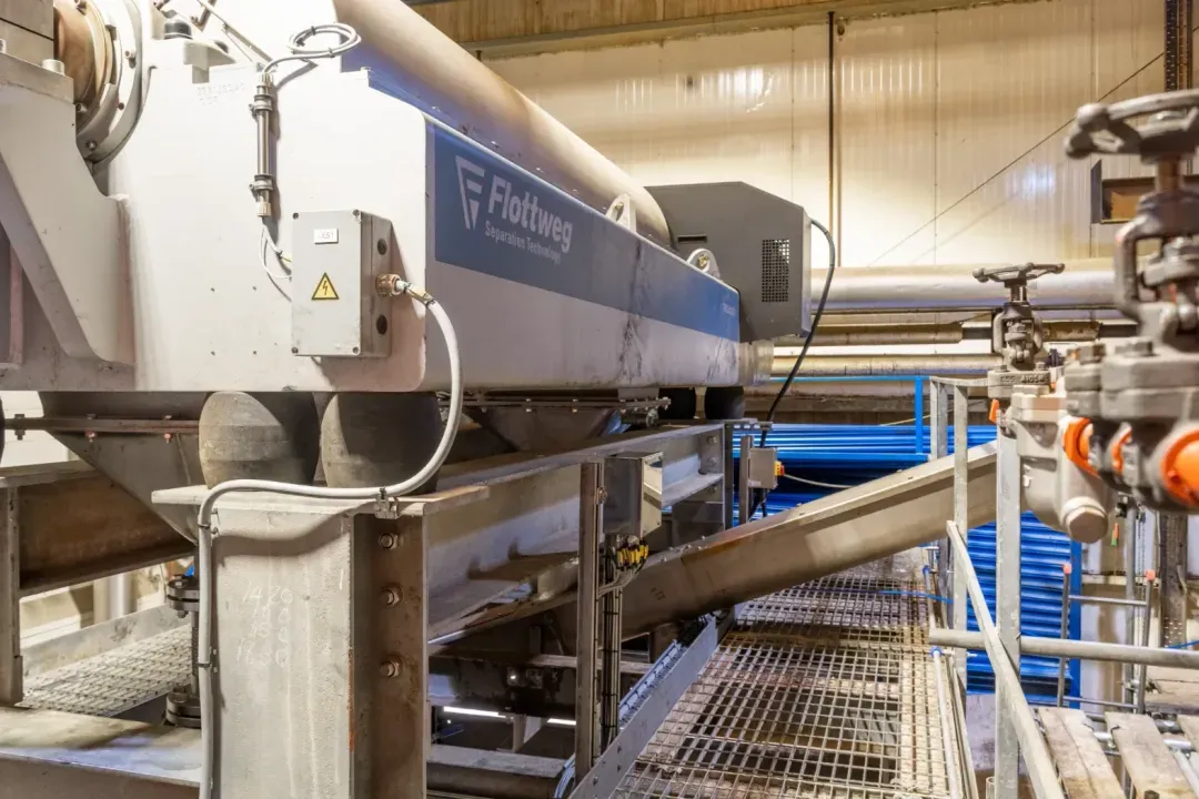 Electrical installation of a new processing line for category 3 material — project photo 1